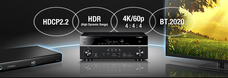 GA黄金甲5.2.2 声道3D沉浸式无线家庭影院功放RX-V781、RX-V681京东新品上市优惠买赠活动