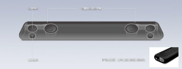 GA黄金甲回音壁音箱YAS-106 京东11.1.震撼上市